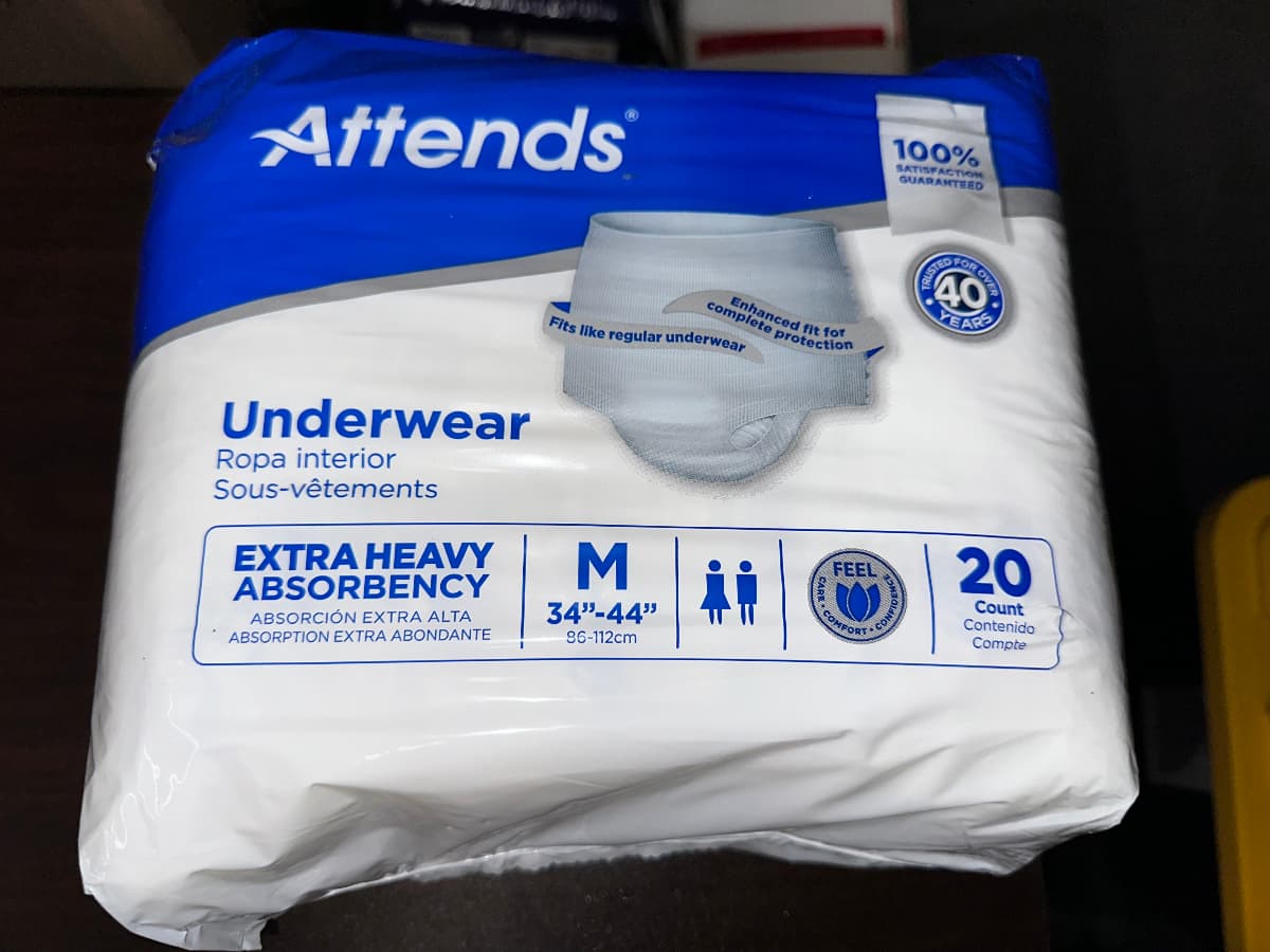 Attends Underwear 20ct