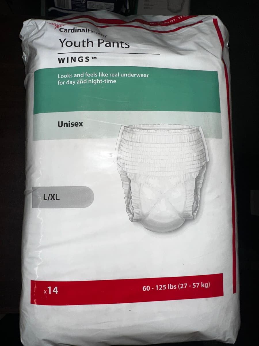CardinalHealth Youth Pants WINGS Unisex 14ct