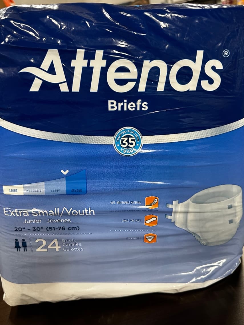 Attends Junior Briefs 24ct