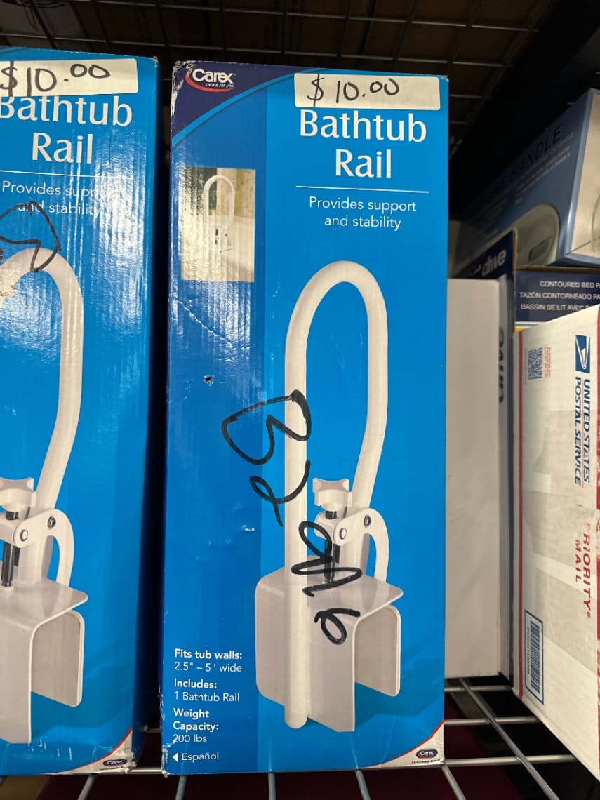 Bathtub Rail